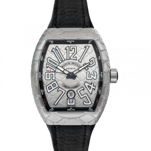 FRANCK MULLER VANGUARD IRON COBRA STAINLESS STEEL 45MM V45 SC DT